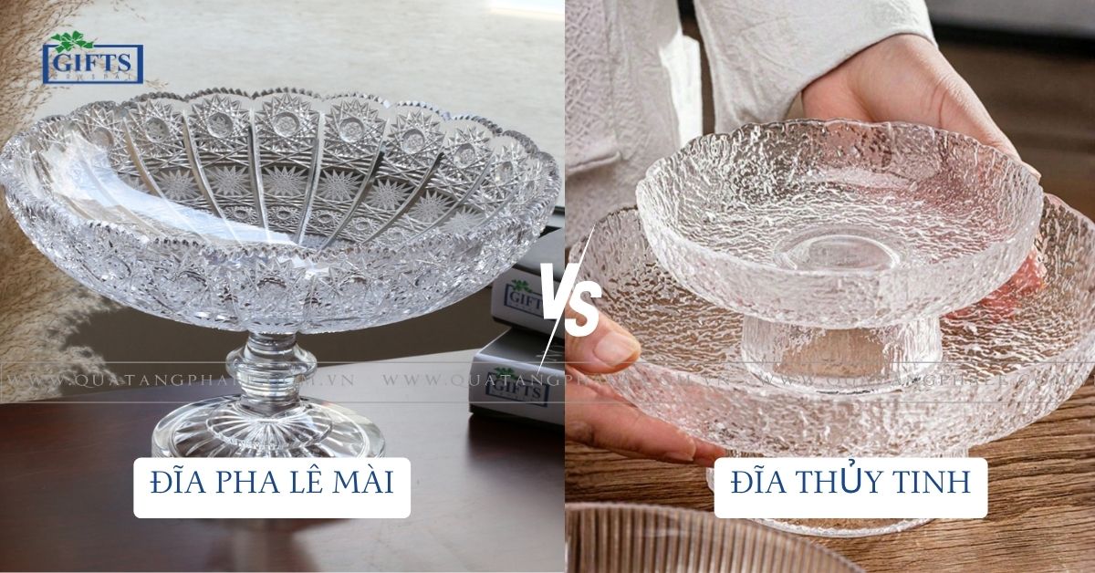 Đĩa Pha Lê Mài – Vì Sao Là Dòng Đĩa Pha Lê Cao Cấp Được Ưa Chuộng?