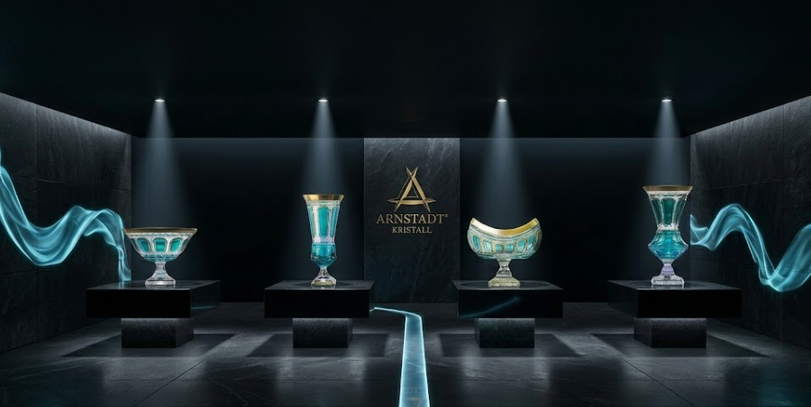 Bình hoa pha lê cao cấp