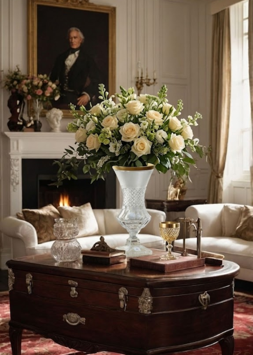 Bình hoa pha lê cao cấp