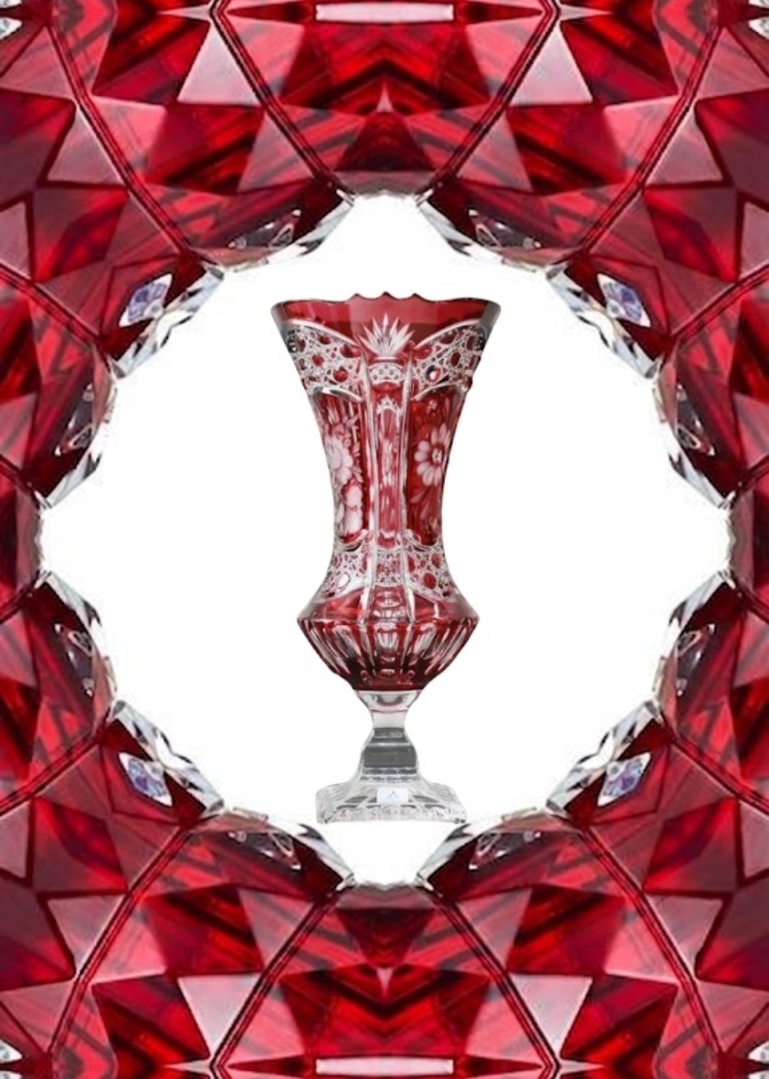 Bình hoa pha lê cao cấp