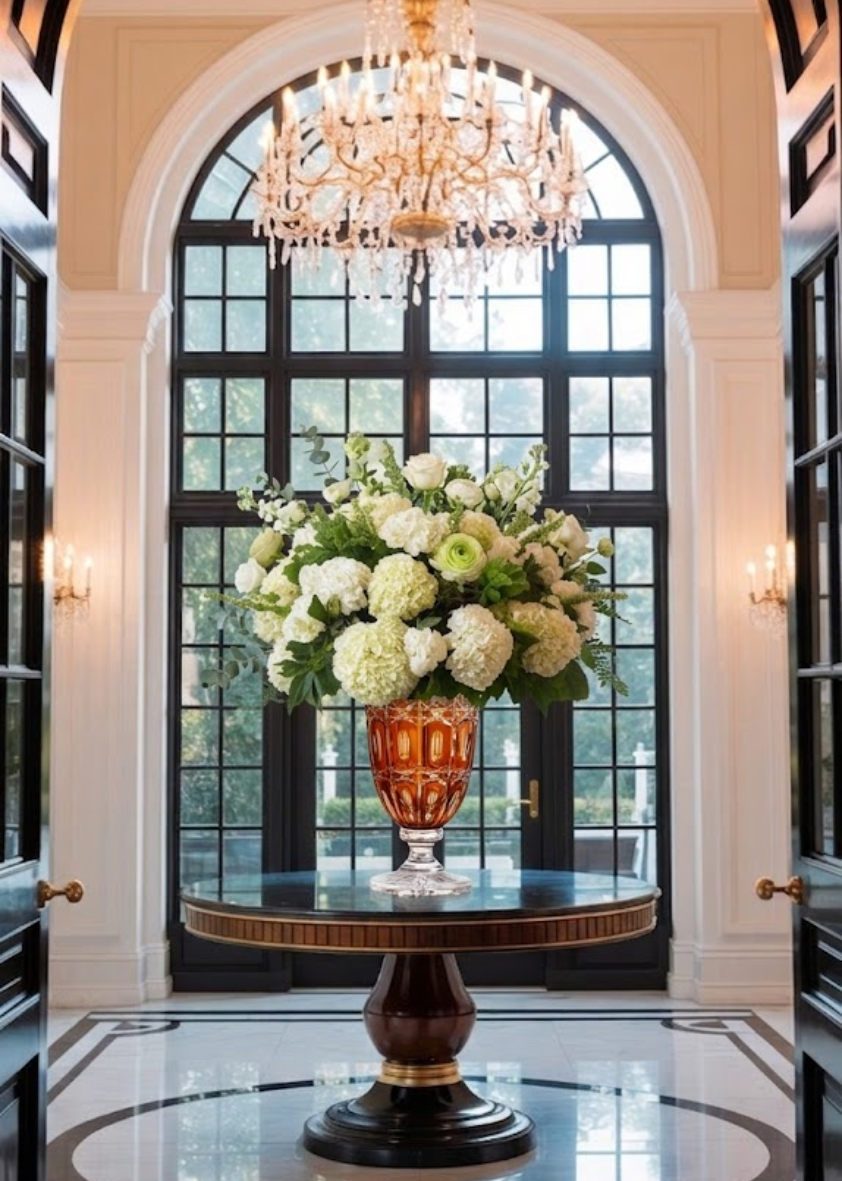 Bình hoa pha lê cao cấp