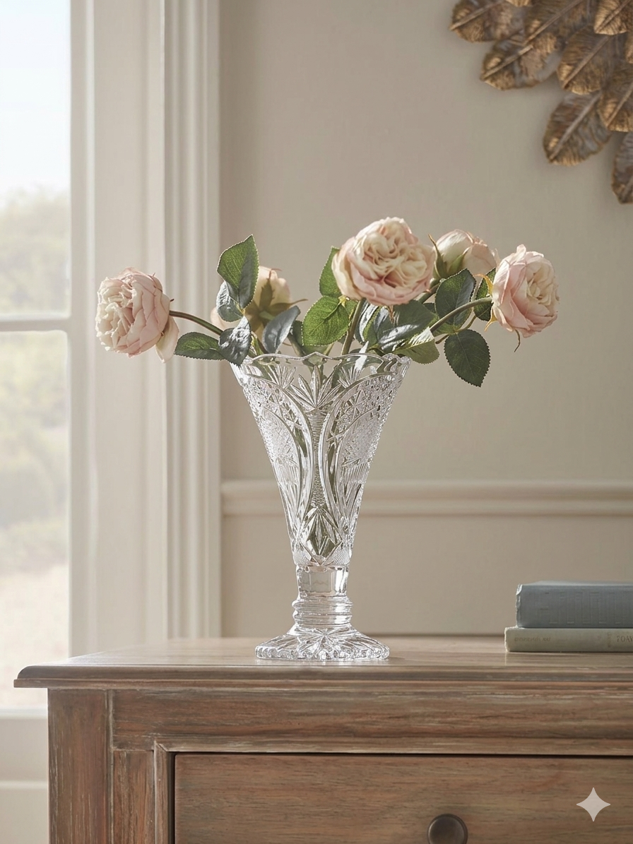 Bình hoa pha lê cao cấp