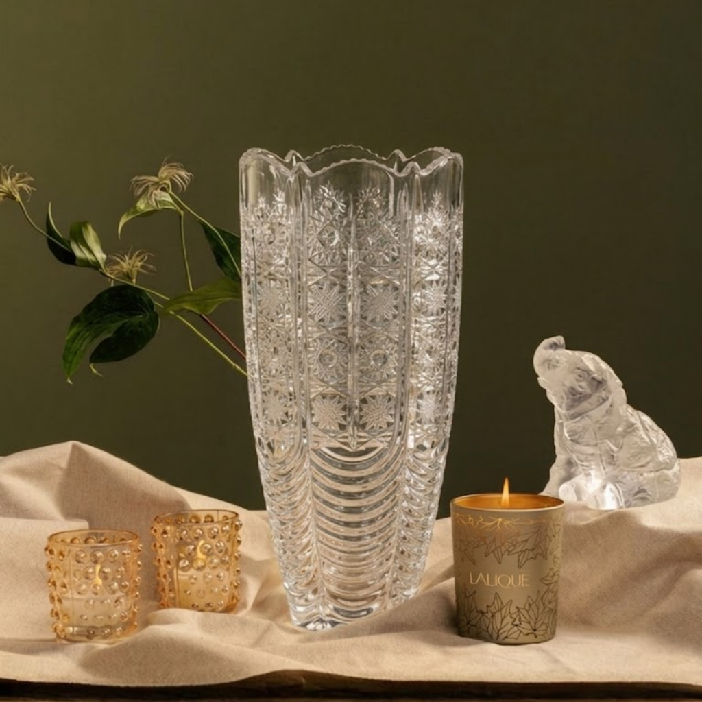 Bình hoa pha lê nhập khẩu chính hãng