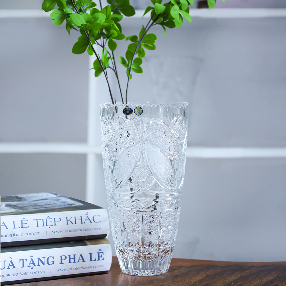 Bình hoa pha lê nhập khẩu chính hãng