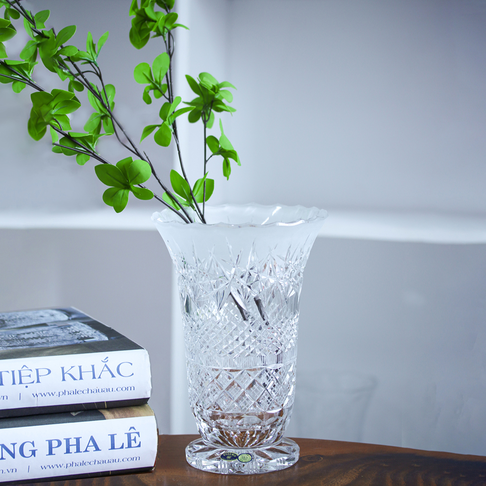 Bình hoa pha lê nhập khẩu chính hãng