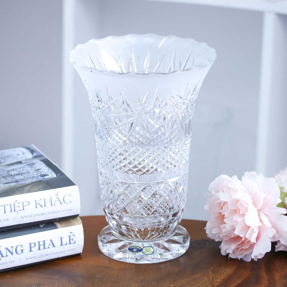 Bình hoa pha lê nhập khẩu chính hãng