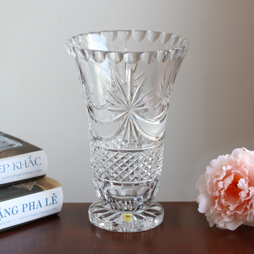 Bình hoa pha lê nhập khẩu chính hãng