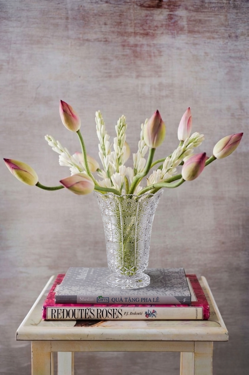 Bình hoa pha lê cao cấp