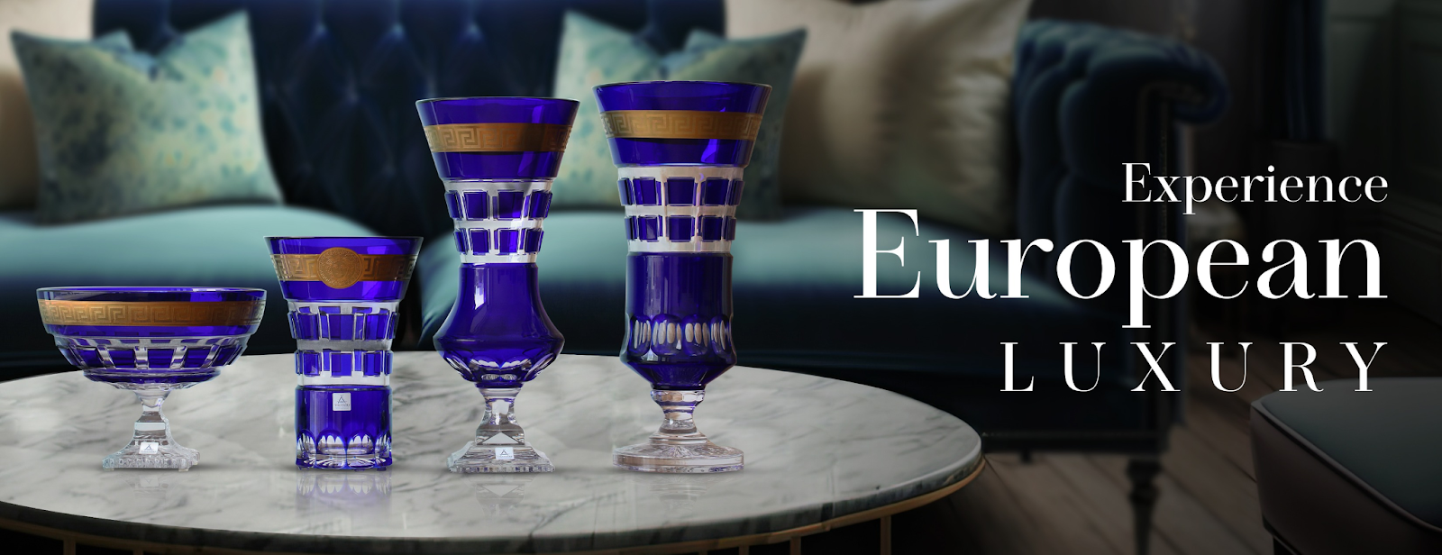 Bình hoa pha lê cao cấp